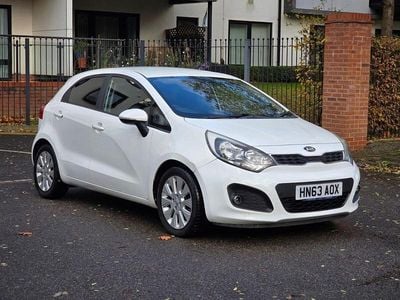 White Used 2013 Kia Rio Hatchback | £4,999 (Fair price)