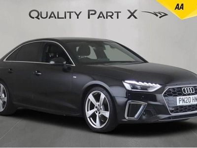 Black Used 2020 Audi A4 S-Line Sedan | £17,986 (Fair price)