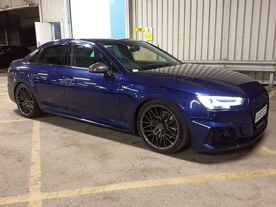 Blue Used 2017 Audi A4 Advanced Sedan | £17,999 (Fair price)