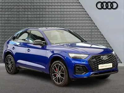 Used Audi Q5 Comfort 295 HP (216 kW) 2021 Blue SUV