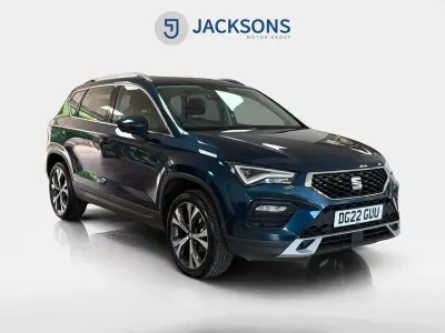Used Seat Ateca SE Technology 110 HP (80 kW) 2022 Blue SUV