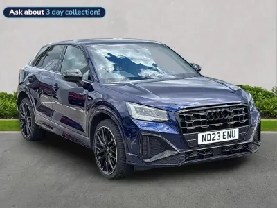 Used Audi Q2 Black Edition 150 HP (110 kW) 2023 Blue SUV