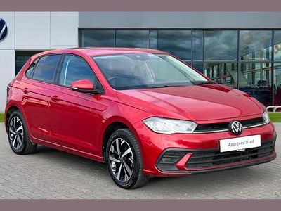 Used VW Polo Match 95 HP (69 kW) 2024 Kings red premium metallic Hatchback