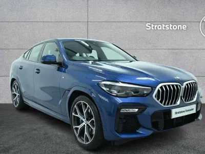 Used BMW X6 M Sport 340 HP (250 kW) 2021 Blue SUV