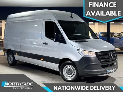 Używany Mercedes Sprinter Premium 148 KM (108 kW) 2023 Srebrny Van