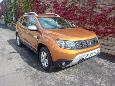 Orange Used 2018 Dacia Duster Comfort SUV | £7,495 (Good price)