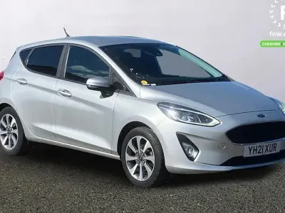 Używany Ford Fiesta Trend 95 KM (69 kW) 2021 Srebrny Hatchback