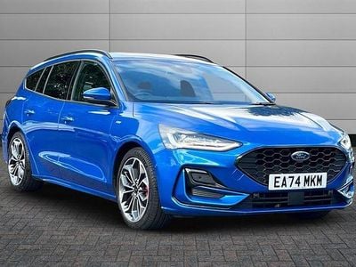 Used Ford Focus ST-Line X 125 HP (91 kW) 2024 Blue Estate