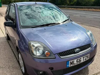 Used Ford Fiesta Zetec 80 HP (58 kW) 2006 Blue Hatchback