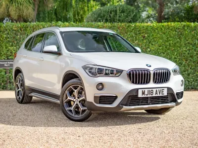 Used BMW X1 xLine 192 HP (141 kW) 2018 White SUV
