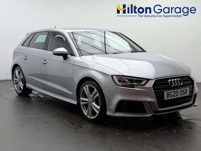 Used Audi A3 Sportback S-Line 150 HP (110 kW) 2020 Silver Hatchback