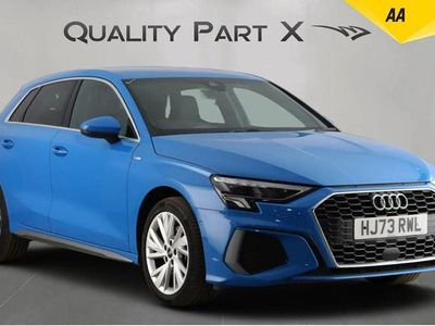 Used Audi A3 Sportback e-tron S-Line 2023 Blue Hatchback