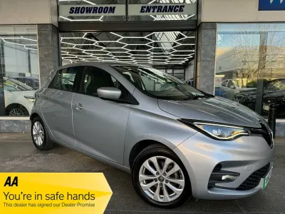 Usado Renault Zoe Iconic 80 kW (109 HP) 2021 Cinzento Citadino