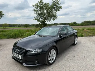 Usado Audi A4 Design 136 CV (100 kW) 2010 Negro Berlina