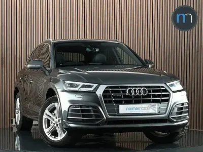 Used Audi Q5 S-Line 190 HP (139 kW) 2018 Grey SUV