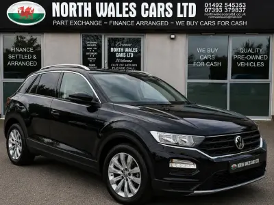 Used VW T-Roc SE 115 HP (84 kW) 2019 Black SUV
