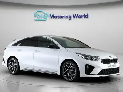 Used Kia ProCeed GT-Line 158 HP (116 kW) 2021 White Estate