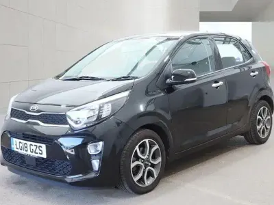 Used Kia Picanto 84 HP (61 kW) 2018 Black Hatchback