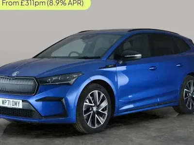 Gebraucht Skoda Enyaq iV SportLine 150 kW (204 PS) 2021 Blau SUV