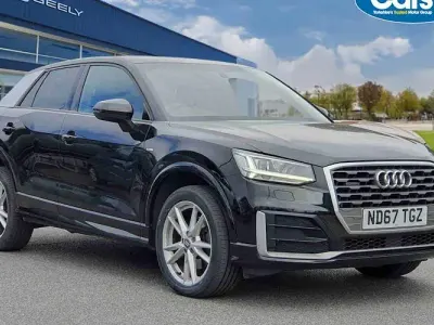 Usado Audi Q2 S-Line 150 CV (110 kW) 2018 Negro SUV