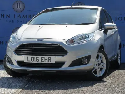 Used Ford Fiesta Zetec 2016 Silver Hatchback