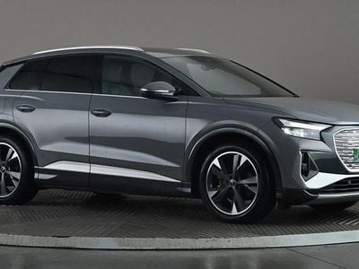 Grey Used 2022 Audi Q4 e-tron S-Line SUV | £22,698 (Fair price)