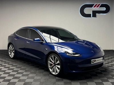 Used Tesla Model 3 Performance 461 kW (627 HP) 2019 Blue Sedan