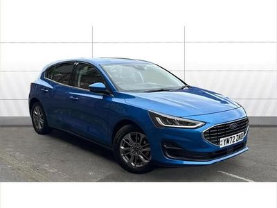 Used Ford Focus Titanium 125 HP (91 kW) 2023 Blue Hatchback