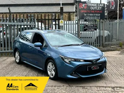 Used Toyota Corolla 122 HP (89 kW) 2021 Blue Estate