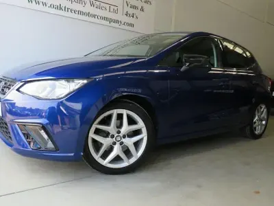Used Seat Ibiza FR 116 HP (85 kW) 2018 Blue Hatchback