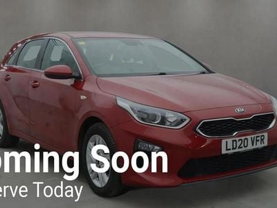 Used Kia Ceed Air 120 HP (88 kW) 2020 Red Hatchback
