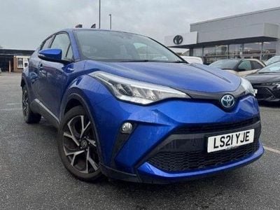 Used Toyota C-HR Design 2021 Eclipse blue metallic SUV