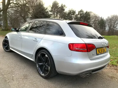Used Audi A4 Black Edition 170 HP (125 kW) 2011 Silver Estate