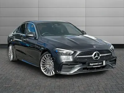 Usado Mercedes C200 AMG Line Premium 200 HP (147 kW) 2022 Cinzento Sedan