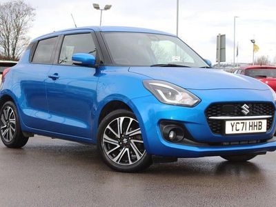 Blue Used 2021 Suzuki Swift SZ5 Hatchback | £12,249 (Fair price)