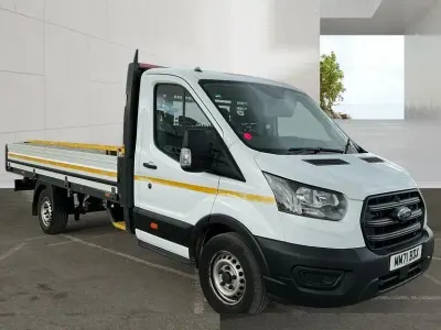Used Ford Transit 130 HP (95 kW) 2021 White Cabriolet