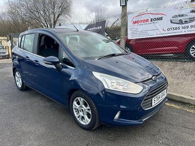 Used Ford B-MAX Zetec 95 HP (69 kW) 2015 Blue MPV