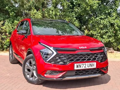 Used Kia Sportage GT-Line S 150 HP (110 kW) 2022 Red SUV