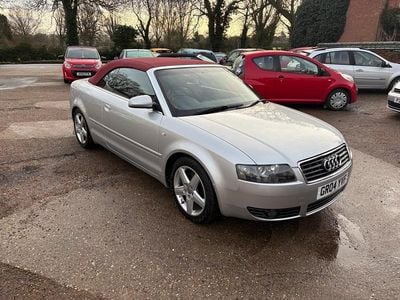 Used Audi A4 Cabriolet Sport 2004 Silver Cabriolet