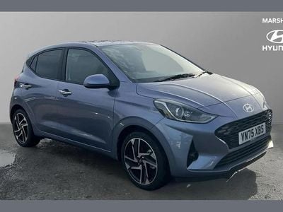 New Hyundai i10 Premium 77 HP (56 kW) 2025 Blue Hatchback