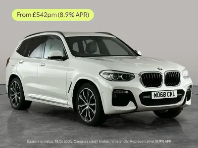Begagnad BMW X3 M Sport 184 HK (135 kW) 2019 Vit SUV