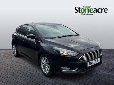 Used Ford Focus Titanium 120 HP (88 kW) 2017 Black Hatchback