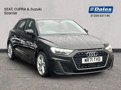 Used Audi A1 Sportback S-Line 110 HP (80 kW) 2021 Black Hatchback