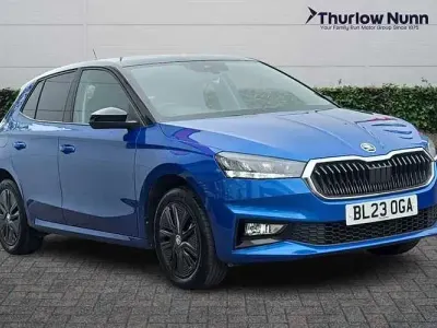 Used Skoda Fabia Colour Edition 95 HP (69 kW) 2023 Blue Hatchback