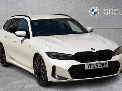 Used BMW 330e M Sport 288 HP (211 kW) 2025 White Estate