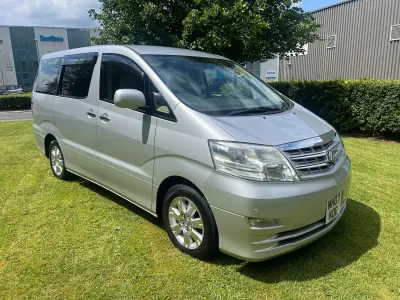 Used Toyota Alphard 220 HP (161 kW) 2007 Silver MPV
