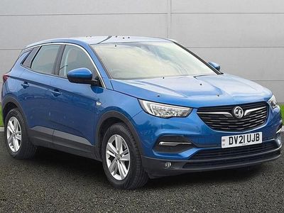Used Vauxhall Grandland X 130 HP (95 kW) 2021 Blue SUV