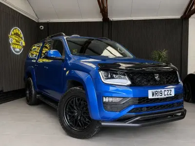 Used VW Amarok Highline 2019 Blue Pickup