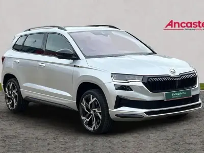 Begagnad Skoda Karoq SportLine 150 HK (110 kW) 2024 Silver SUV