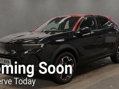 Used Vauxhall Mokka SRi 130 HP (95 kW) 2021 Black SUV